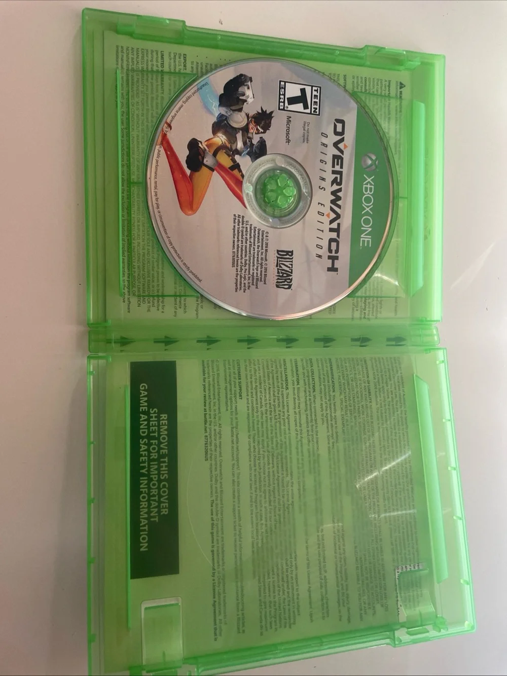 Overwatch Origins Edition Microsoft Xbox One Complete Blizzard Shooter Game
